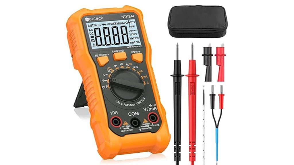 multimeter with ncv trms