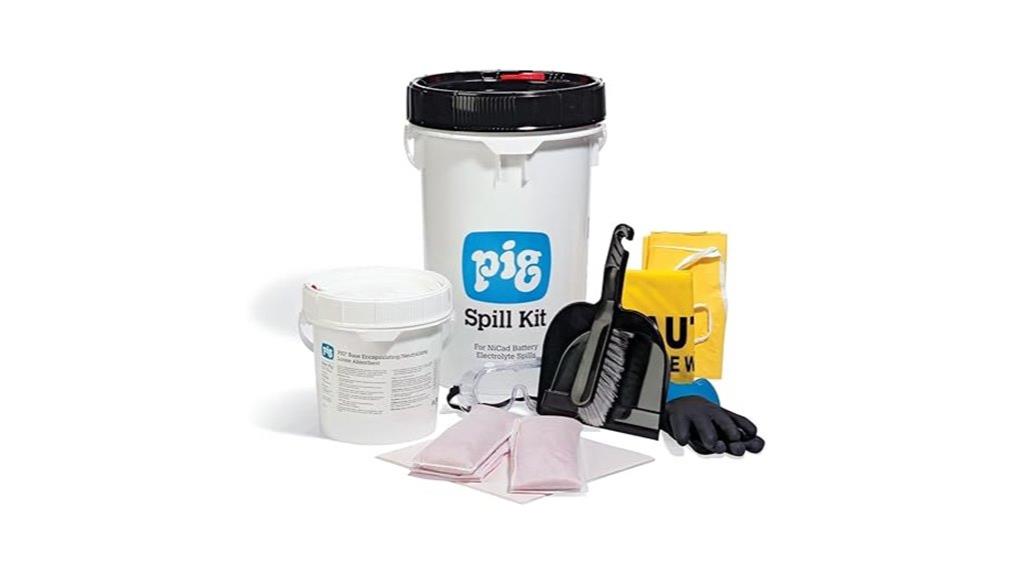 nicad battery spill kit