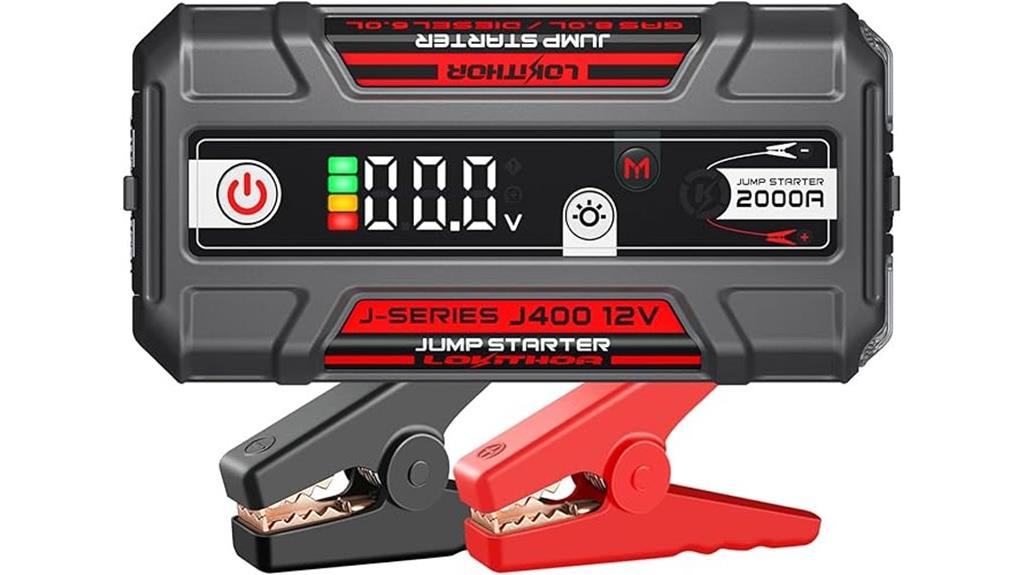 portable 2000a jump starter
