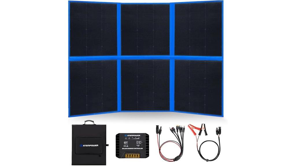 portable 200w foldable solar panel