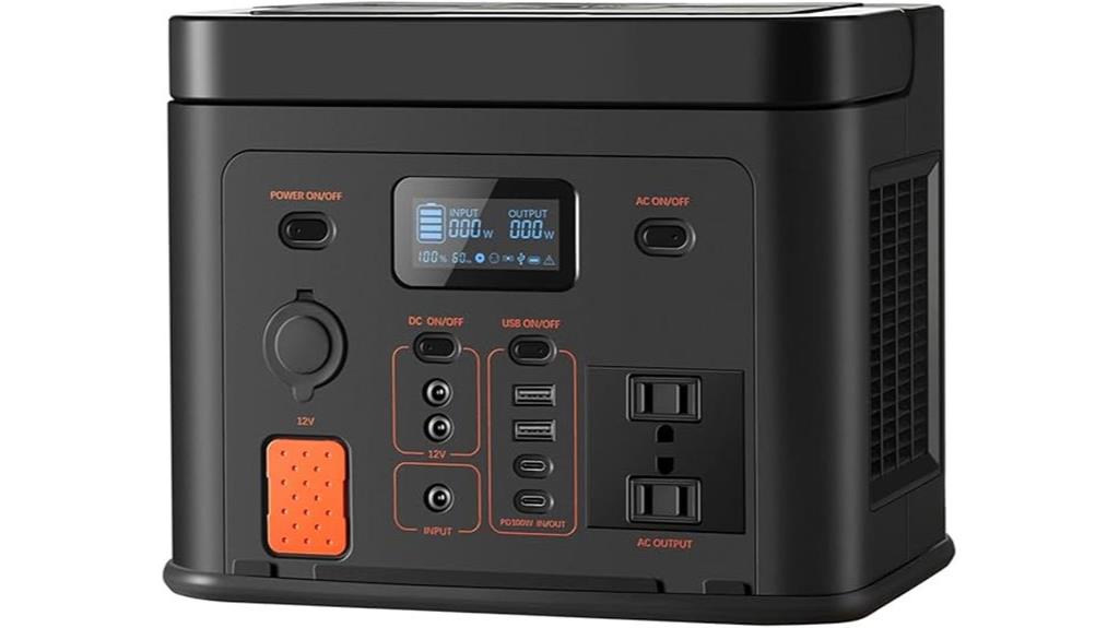 portable 256wh solar generator