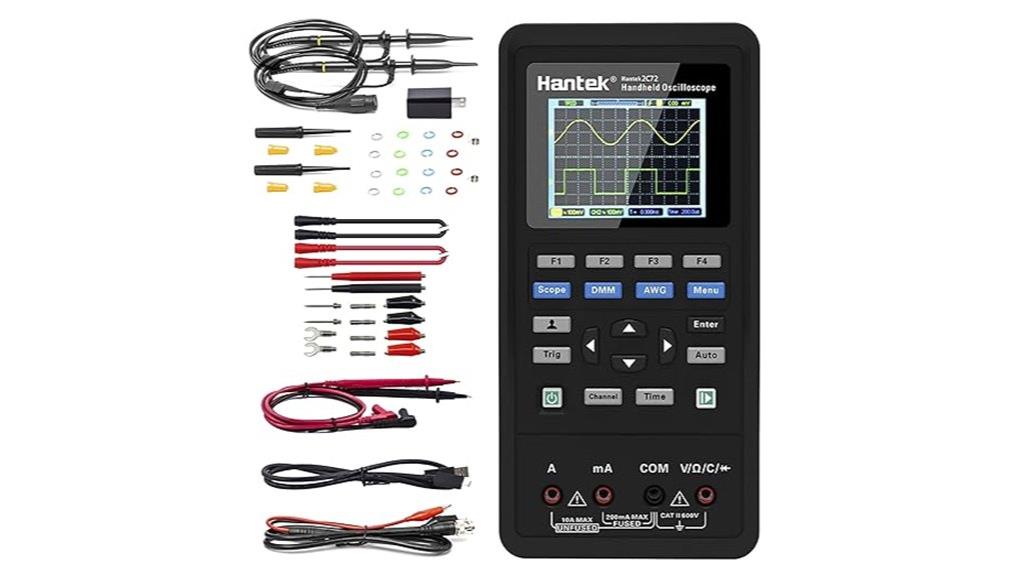 portable 70mhz dual channel