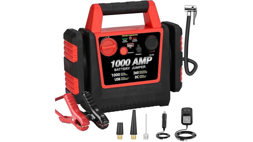 portable car battery booster