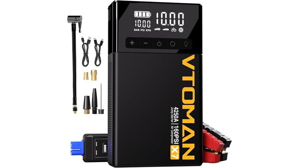 portable car jump starter