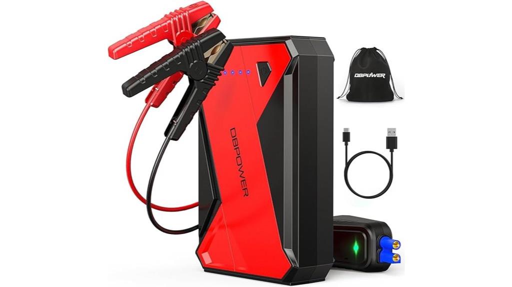 portable jump starter lcd