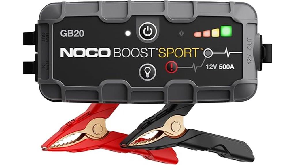 portable jump starter power bank