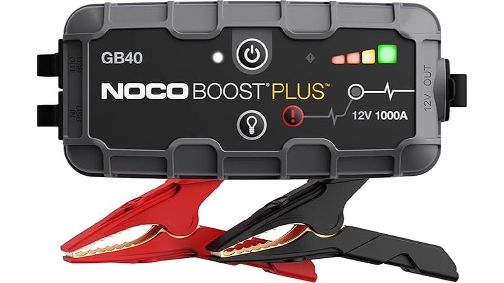 portable lithium jump starter