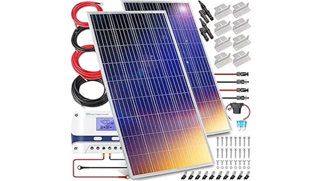 portable solar starter kit
