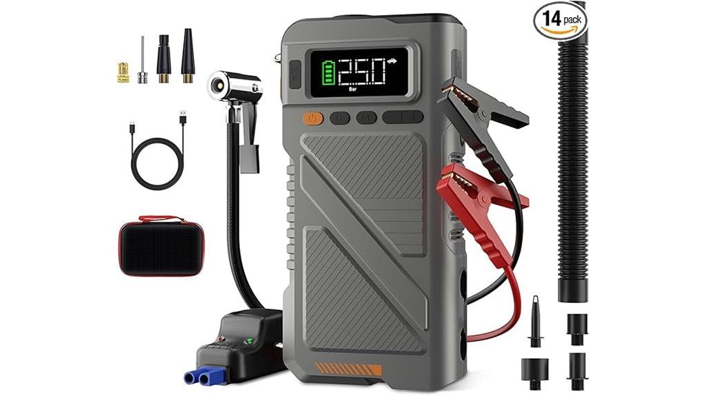 powerful car jump starter