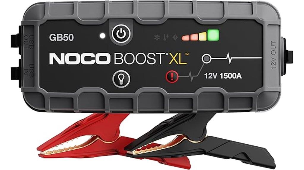 powerful portable jump starter