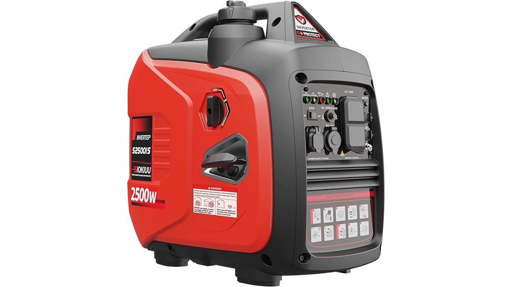 quiet lightweight portable generator