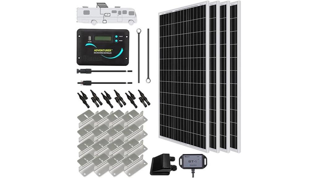 renogy 400w monocrystalline solar