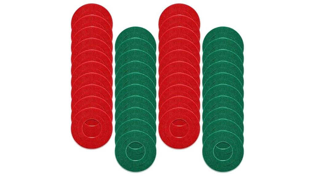 set of forty terminal covers