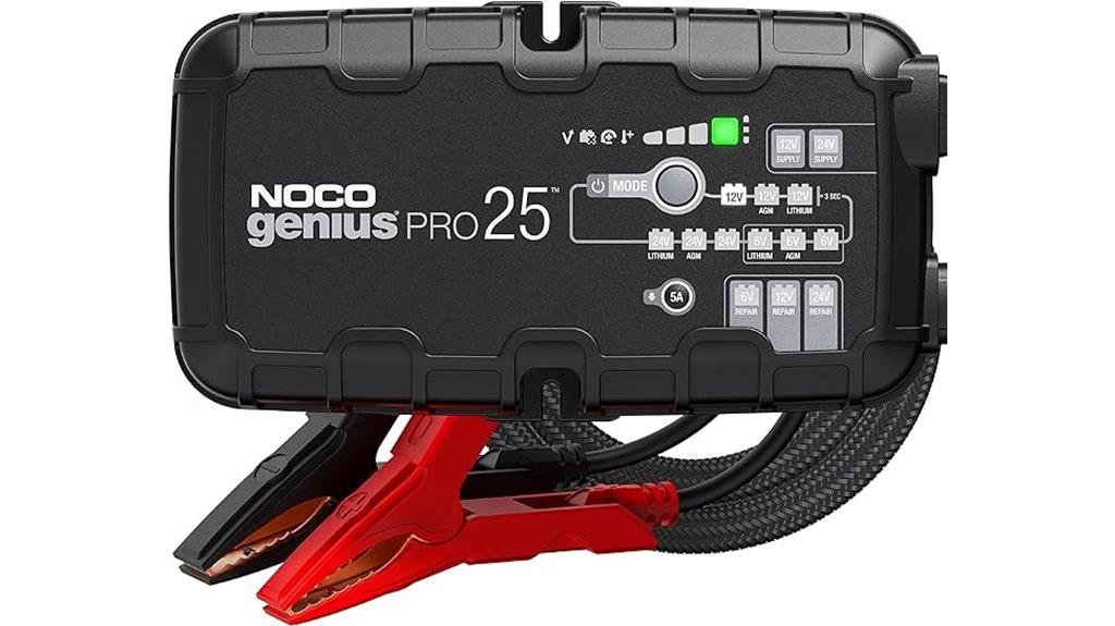 smart 25a battery charger