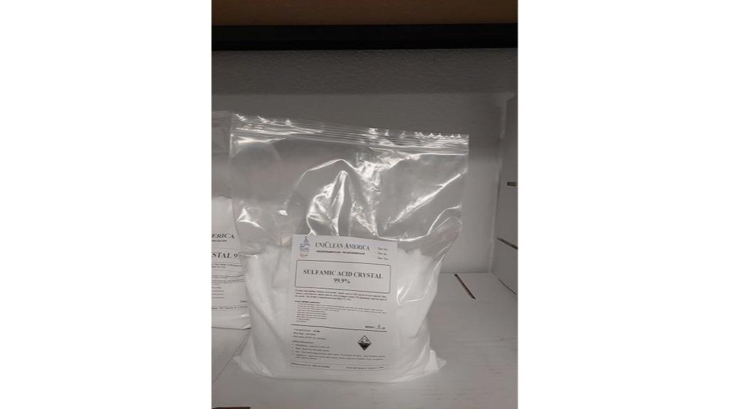 sulfamic rust cleaner powder