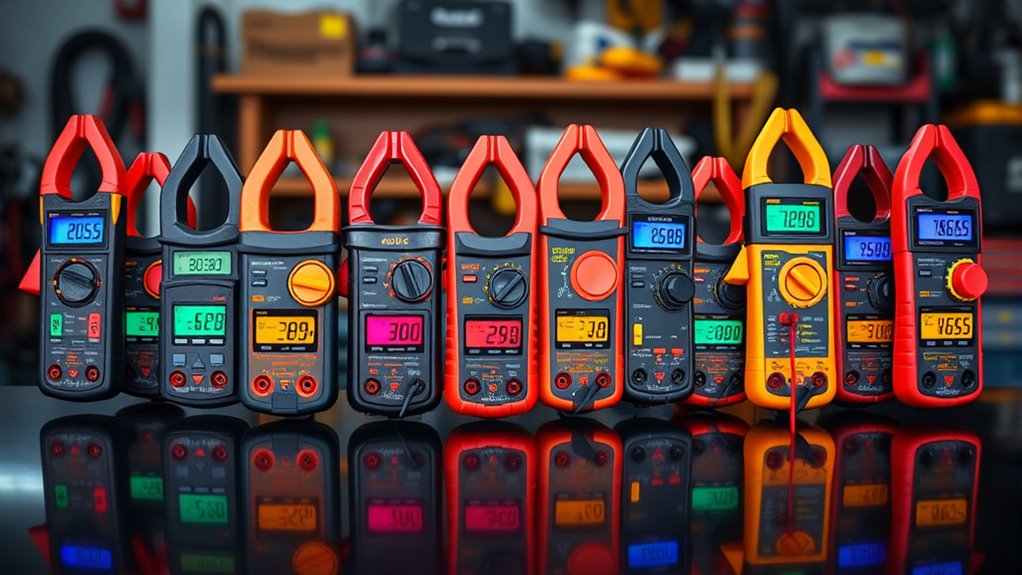 top amp clamp meters