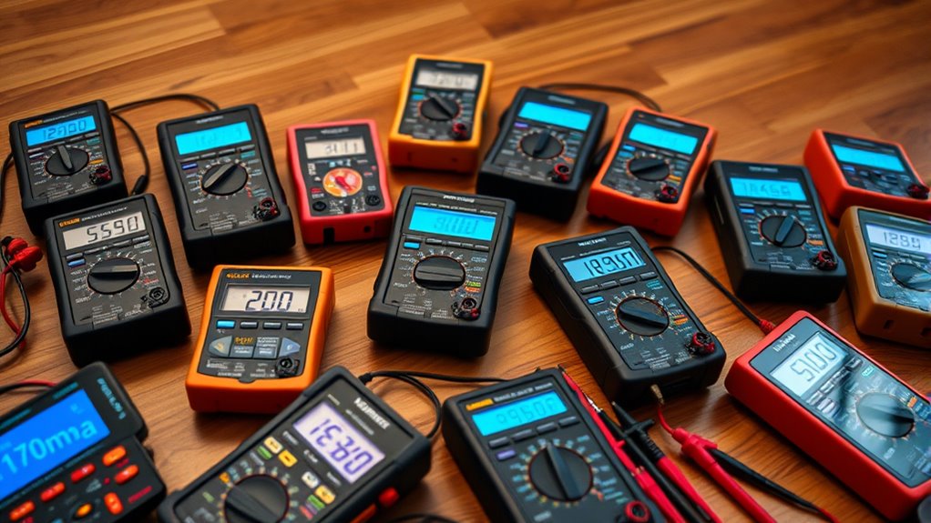 top auto range multimeters
