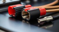top battery terminal connectors