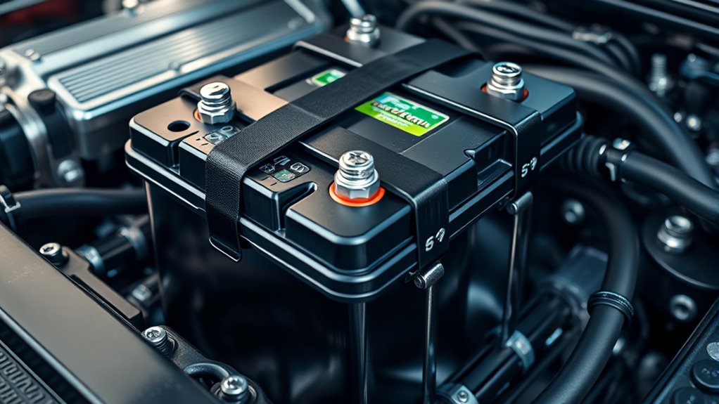 top battery tie down kits