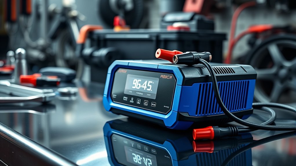 top car battery chargers