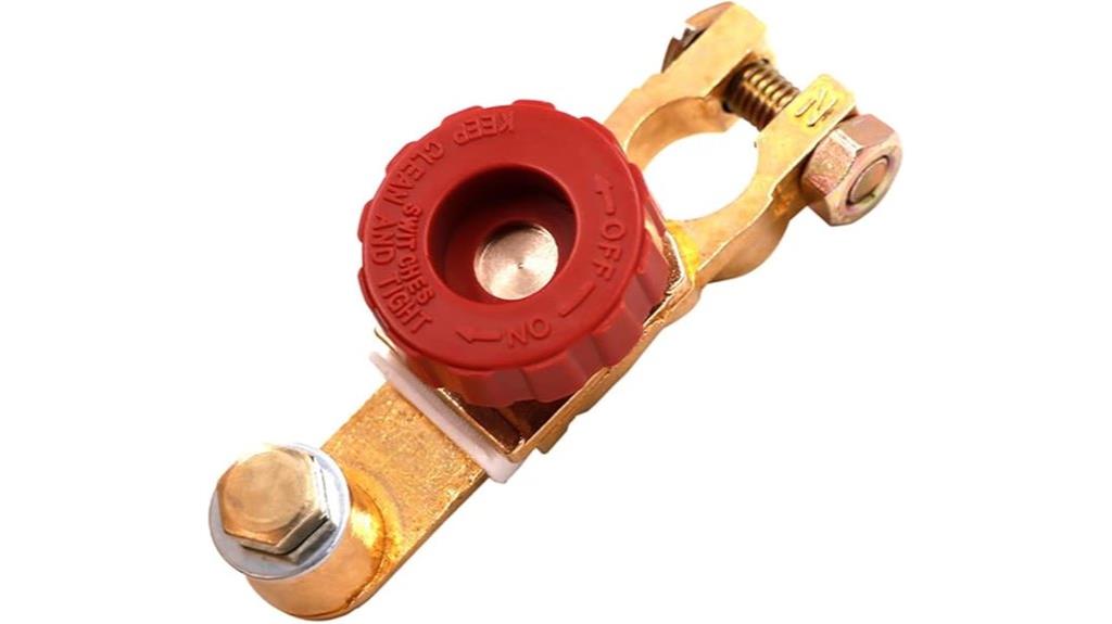 top post battery switch