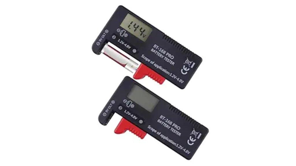 two pack battery testers