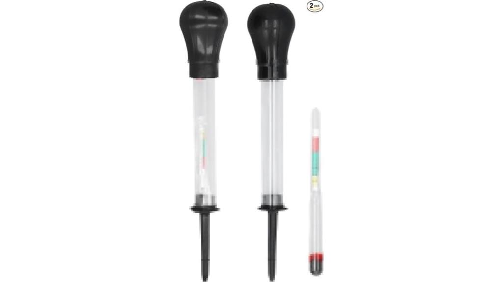 two piece battery hydrometer
