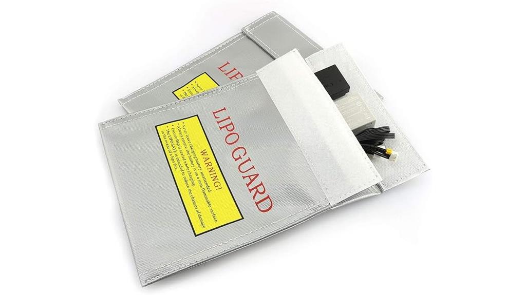two rc lipo bags