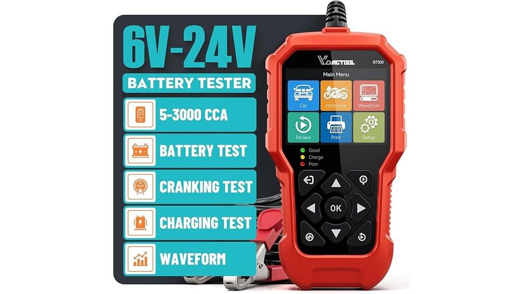 vehicle battery diagnostic tool
