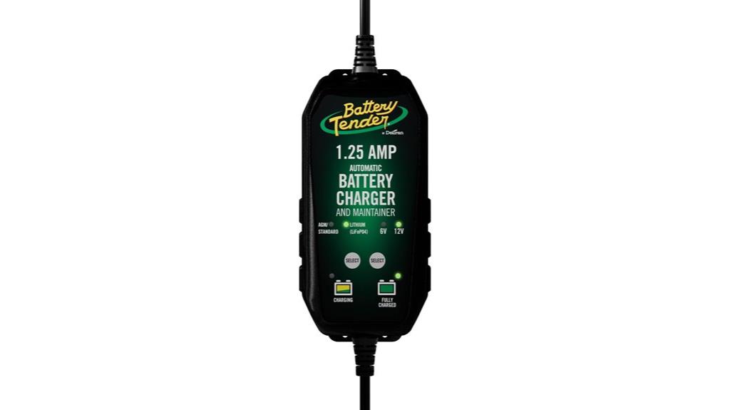 versatile 6v 12v battery charger