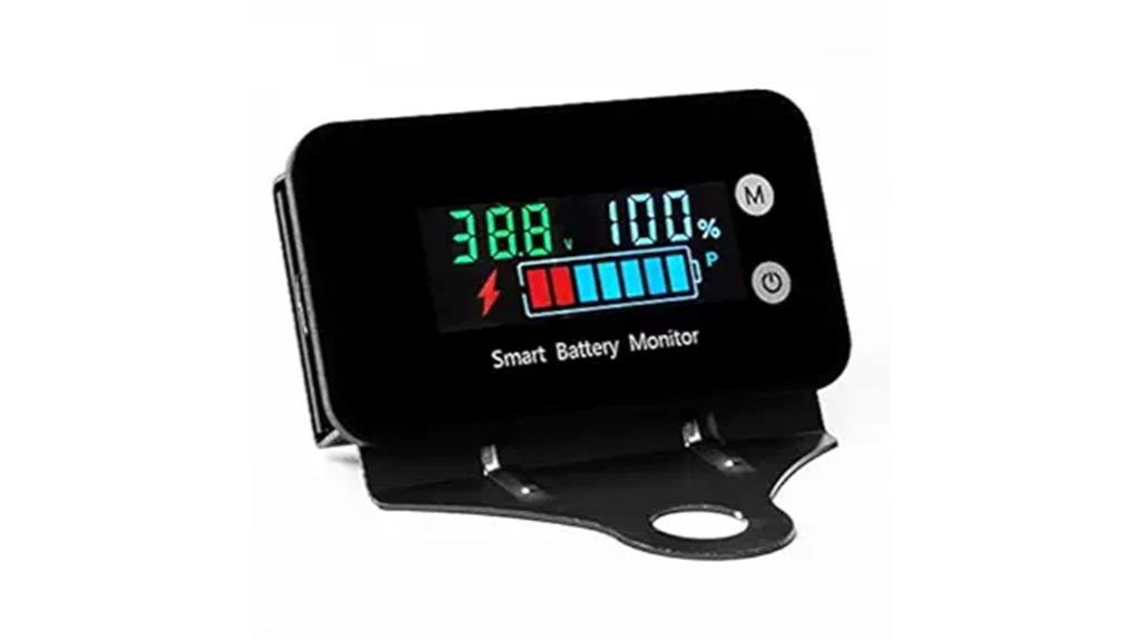 waterproof battery voltage monitor