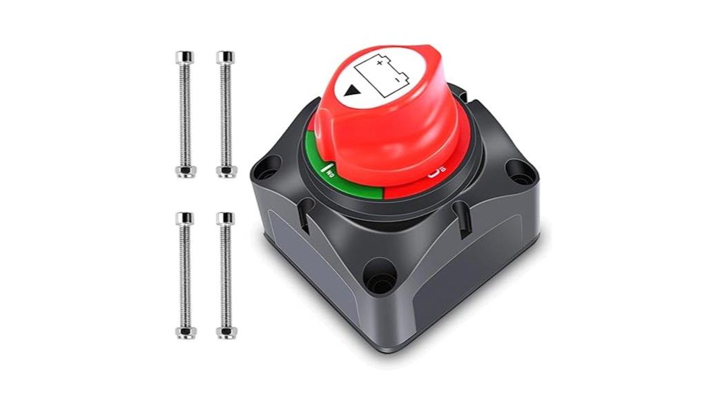 waterproof marine battery switch