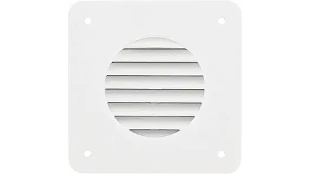 white battery box louver