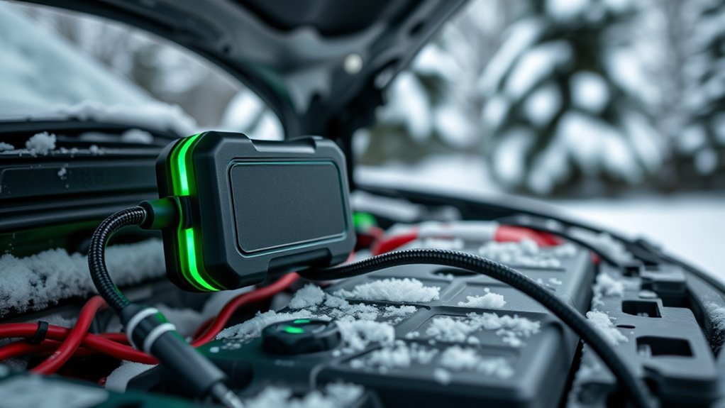 winter car battery chargers
