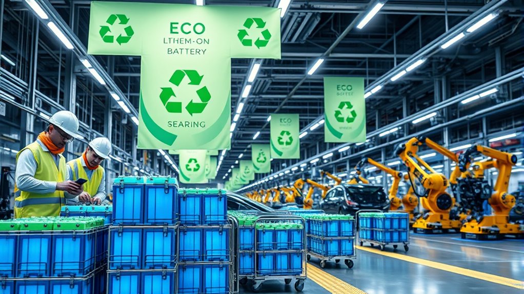 automaker battery recycling policies