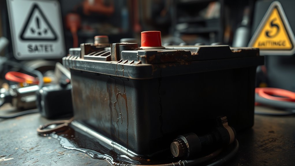 avoid reconditioning damaged batteries