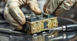 battery corrosion cleaning disposal