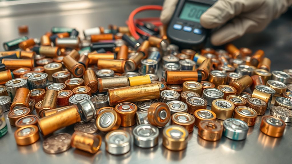 battery disposal and evaluation