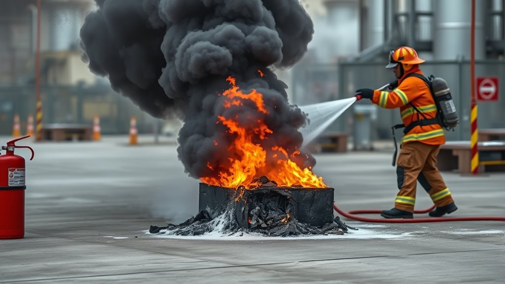 battery fire emergency protocols