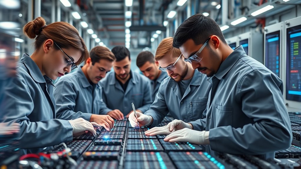 battery industry workforce training