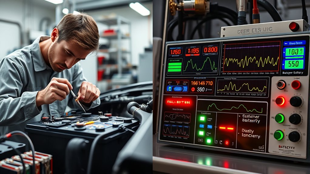 battery maintenance and optimization