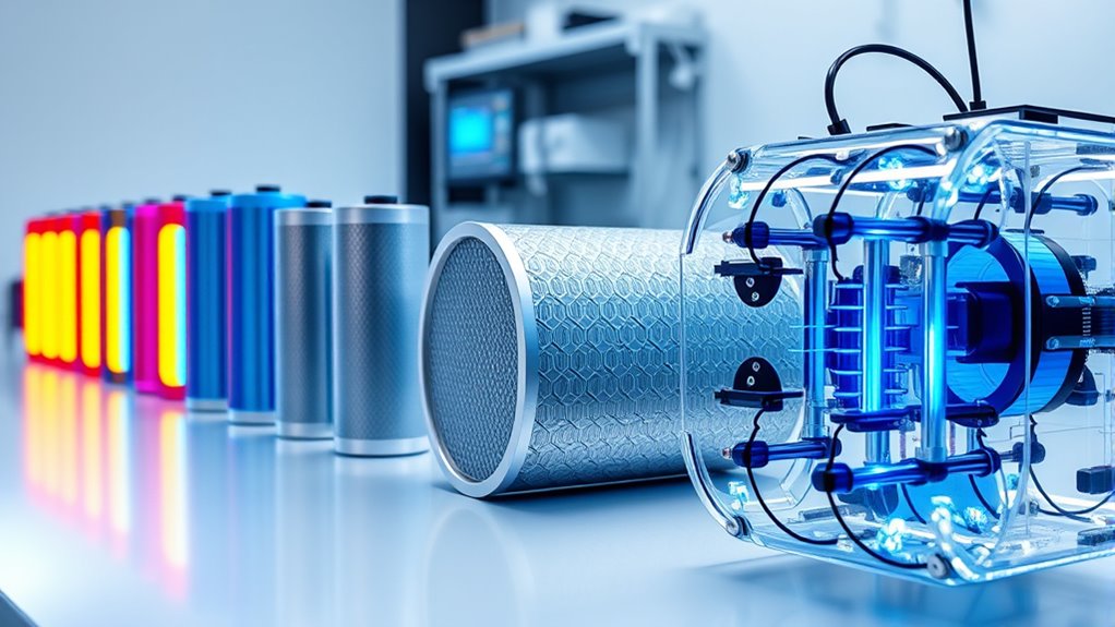 battery supercapacitor fuel cell