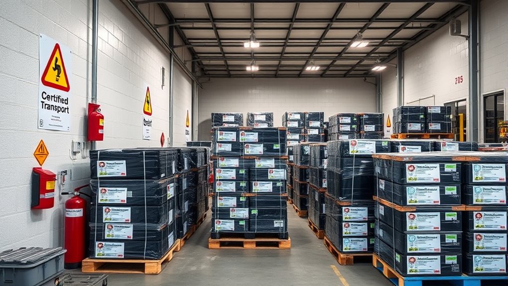 battery transport safety regulations