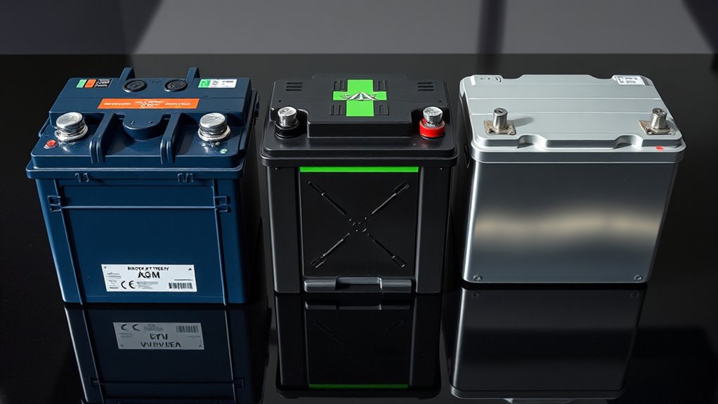 battery types lifespan recycling