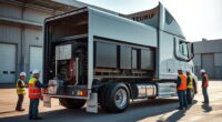 electric truck battery advancements