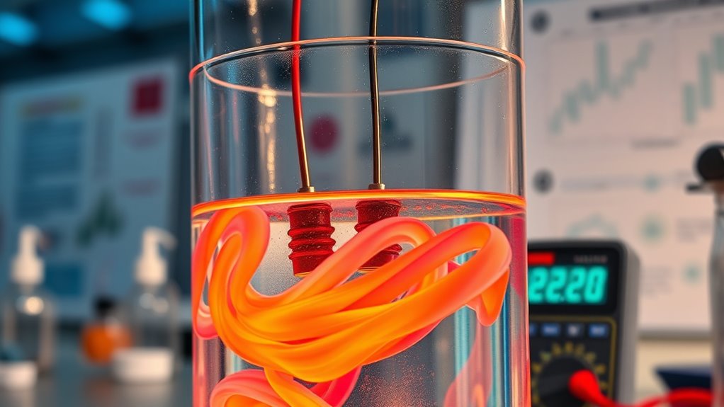 electrochemical reactions produce power