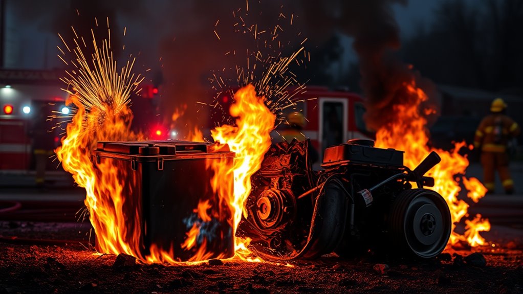 ev battery fire risks