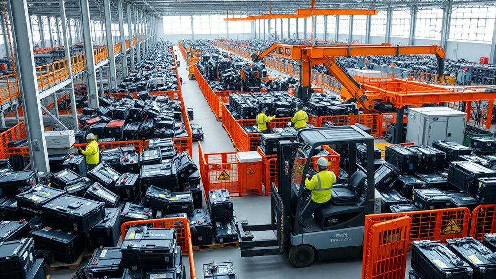 ev battery recycling processes