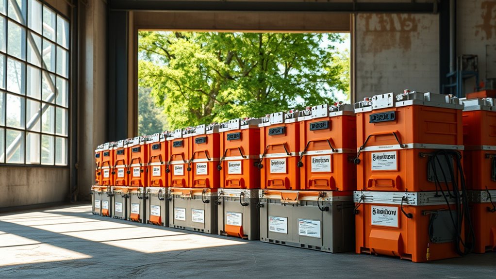 ev battery recycling station