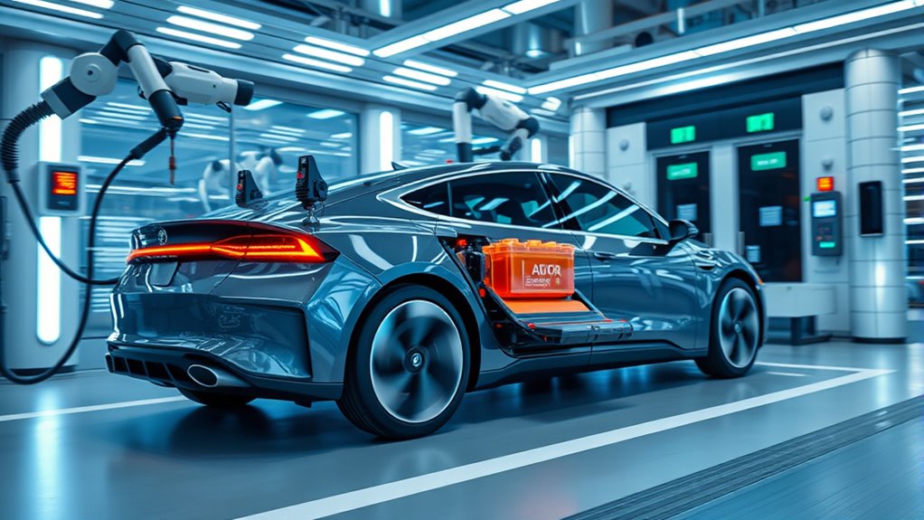 fast electric car battery exchange